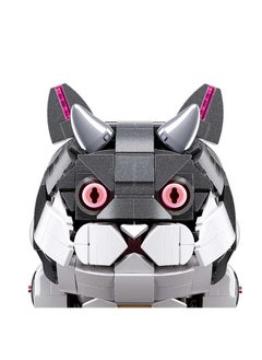 Sluban Sluban - Pleyerid X-Miu Grey Mechanical Cat 929 Pieces - M38-P8017  - Image 5