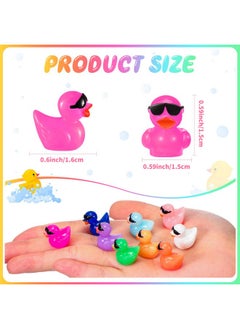 Mini Resin Duck With Sunglasses Tiny Ducks Bulk Tiny Colorful Duck Figures Miniature Dollhouse Accessories Diy Craft Toys For Birthday Gift Micro Fairy Landscape Aquarium Potted (250 Pcs) - pzsku/Z65BF3F434C16B8AB850DZ/45/_/1720003955/0044775c-f0a7-4116-b72f-16321ec3eba0