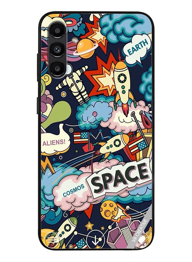 VR CREATIVE Protective Case Cover For Samsung Galaxy A13 5G Space Design Multicolour - Image 1