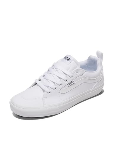 Vans Mens Filmore Shoe LowTop Fashion Sneakers Footwear for Work Walking Casual Wear WhiteWhite 10 - Image 1