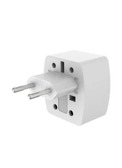 Z4 Universal Plug Adapter ABS VO With UK/EU/US/AU Pin & 2 Universal Socket (6A) - White - pzsku/Z65BF684ACB1E78D54A5AZ/45/_/1698237724/2284c885-f103-45c5-9dcb-d35a37de23e0