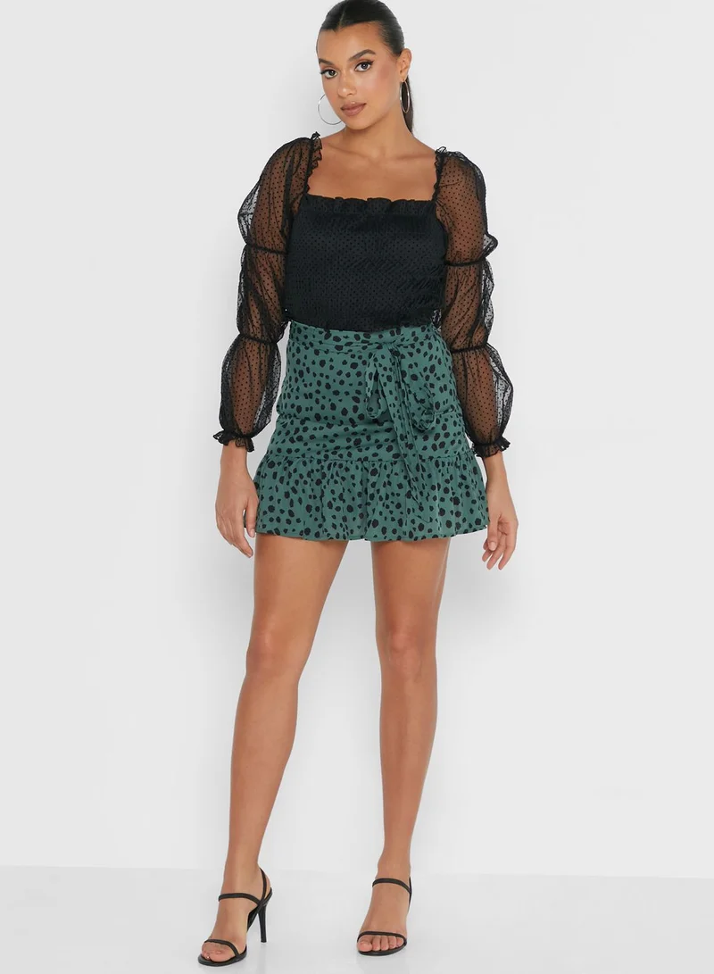 Ginger Printed Skirt