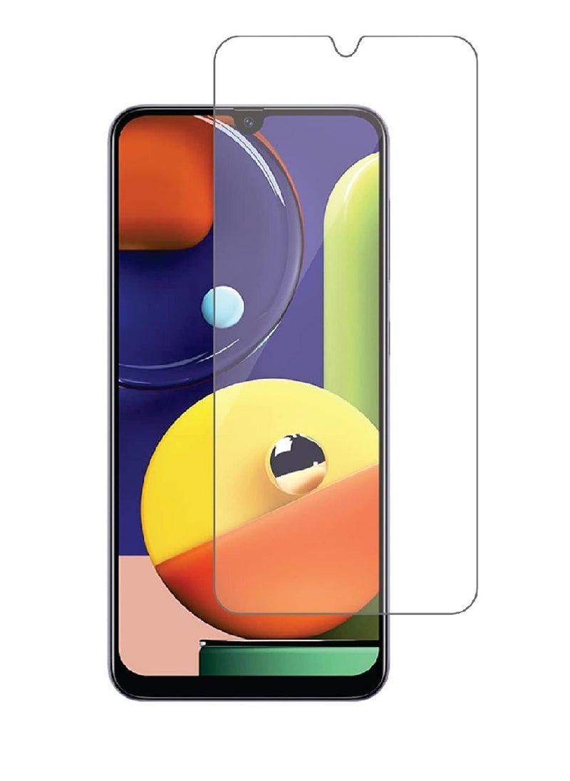 Super Tempered Glass Screen Protector Clear Designed For Samsung Galaxy A50s Full Screen Coverage And Bubble Free - Image 1