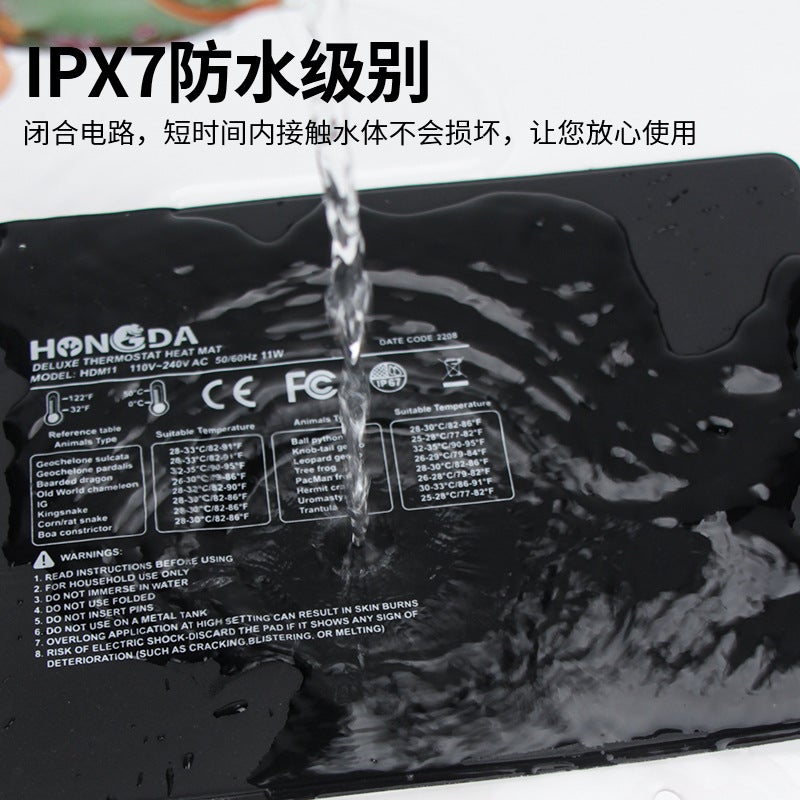 Digital Thermostat Pet Reptile Heating Pad for Turtle Gecko Snake Terrarium - Image 3