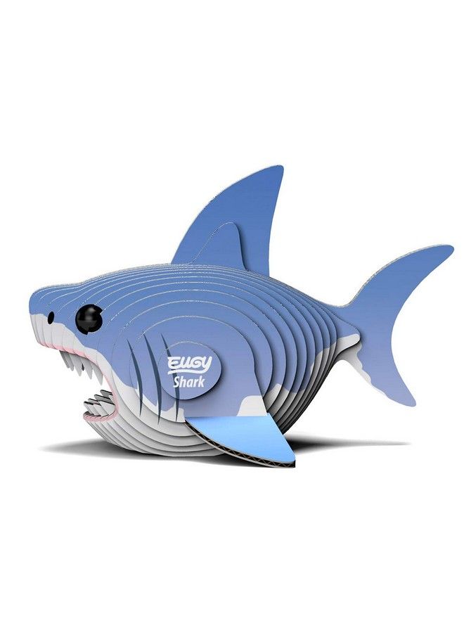 019 لغز ورقي ثلاثي الأبعاد صديق للبيئة على شكل سمكة قرش [ختم جديد] - Image 4