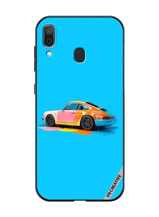 VR CREATIVE Protective Case Cover For Samsung Galaxy A30 Car Design Multicolour - Image 1