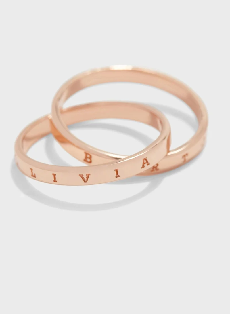 OLIVIA BURTON Interlink Single Ring
