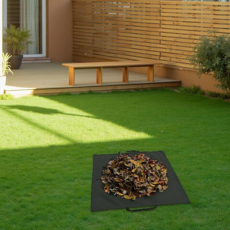 2 In 1 Reusable Garden Bag Yard Waste Container 90 X 67 Cm - Image 3