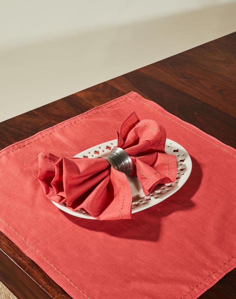 Fabindia Coral Dhaatu Cotton Napkin - Image 1