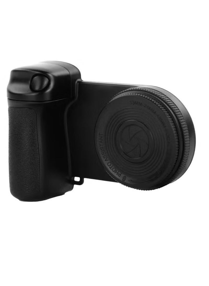 Raxoom BBC-9 Magnetic Selfie Light Aid For Smartphones – LED Video Ring Light With Adjustable Brightness & Bluetooth Remote – Rechargeable Magnetic Clip-On Fill Light For Vlogs, Reels, Video Calls & Selfies – Portable Phone Ring Light for Android & iPhone - Image 1