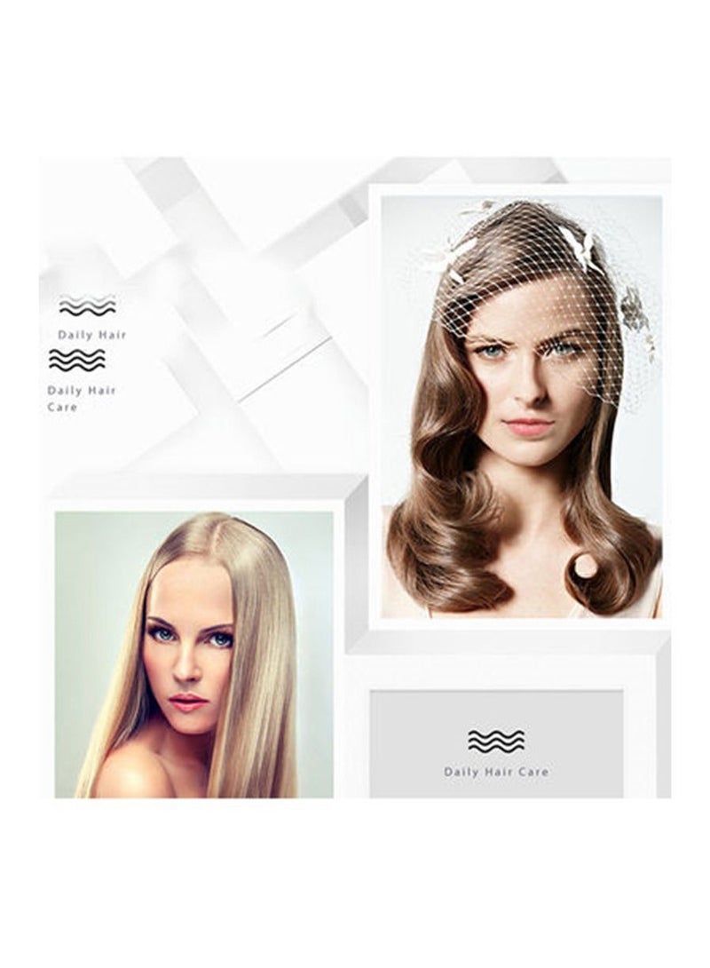 BLOOMING TIME Hair Straightening Comb Black - Image 3