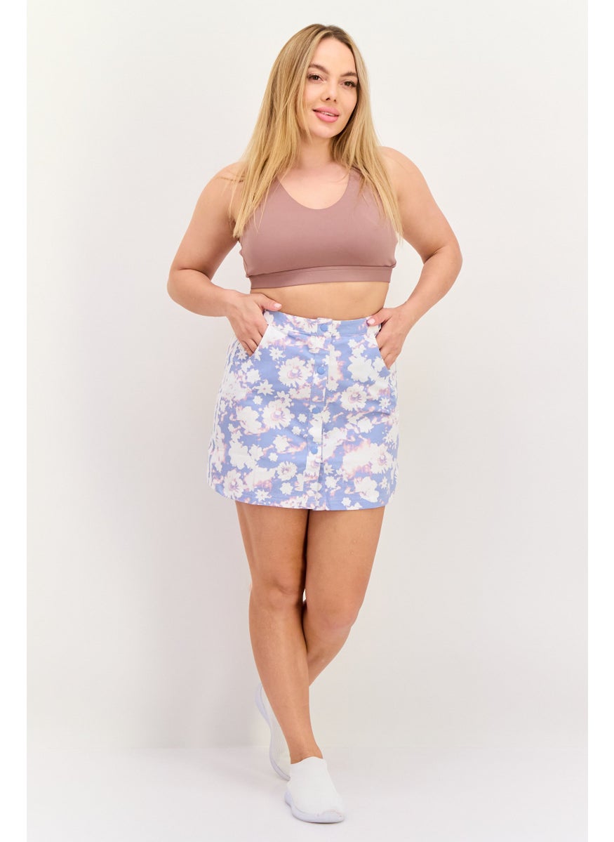 adidas Originals Women Sportswear Fit Outdoor Skirt, White  - Image 4