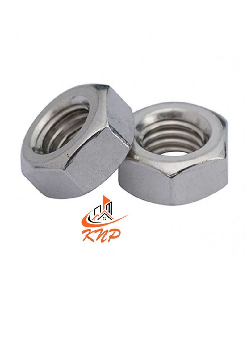 KNP KNP Hex Nut M8 GI - Pack of 10pcs - Image 1