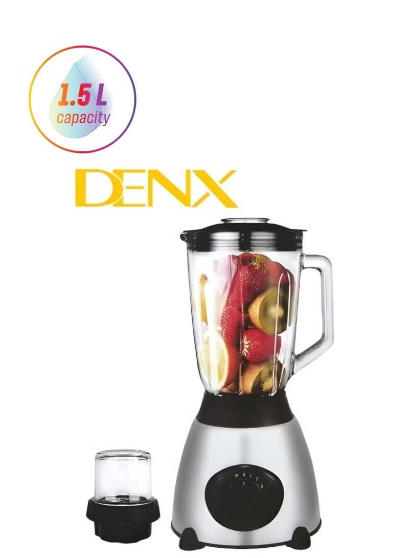دينكس خلاط كهربائي عالي الطاقة مع مطحنة حبوب 2800 واط - 1.5 لتر - Image 1