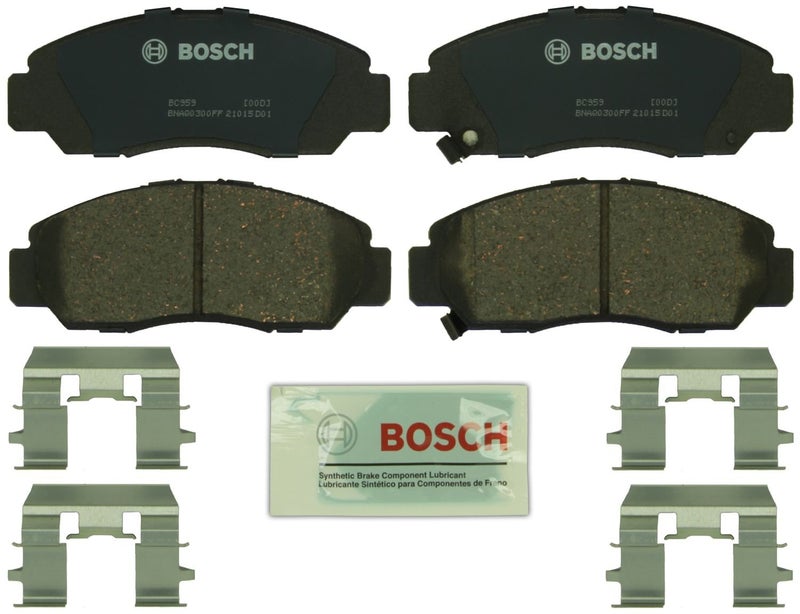 BOSCH BC959 QuietCast Premium Ceramic Disc Brake Pad Set - Compatible with Select Acura CSX; Honda Accord; FRONT - Image 3