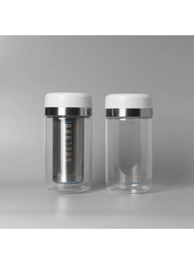 Shelbru Cold Brew System 2.0 (CBS2.0) – Dual Carafe Set, Borosilicate Glass, Stainless Steel Dual Filter, Compact & Dishwasher Friendly, Upto 12 Serving, Airtight 2 week Freshness  - Image 2