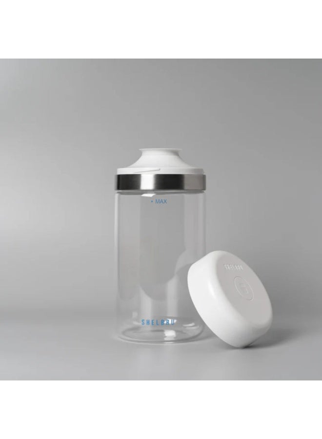 Shelbru Cold Brew System 2.0 (CBS2.0) – Dual Carafe Set, Borosilicate Glass, Stainless Steel Dual Filter, Compact & Dishwasher Friendly, Upto 12 Serving, Airtight 2 week Freshness  - Image 5