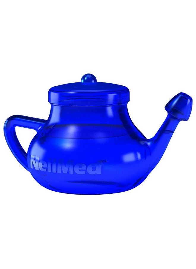 NeilMed Nasaflo Unbreakable Neti Pot With 50 Premixed Packets  - Image 2