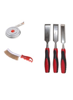 Digital Craft Digital Craft Hand Tools Kit For Home Use Chisel Kit for Woodworking Carving Size 25mm 32mm 38mm2Mtr TapeKnife Brush 