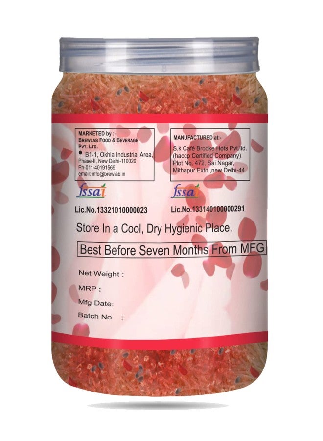 Brew Lab Rose Flavored Falooda | Instant Falooda Mix | Easy to Make Mix it with Milk 250 g - Image 5