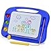SGILE Toddler Toys for Kids Magnetic Drawing Board for Birthday Gift Toys for 1 2 3 Year Old Girls Boys Etch Sketch Pad with 3 Stamps Learning and Educational Blue - Image 3