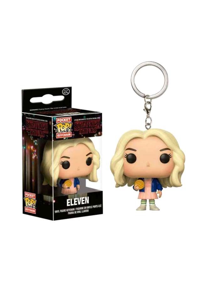 NIBEMINENT Stranger Things: Eleven Bobblehead Vinyl Keychain - Image 1