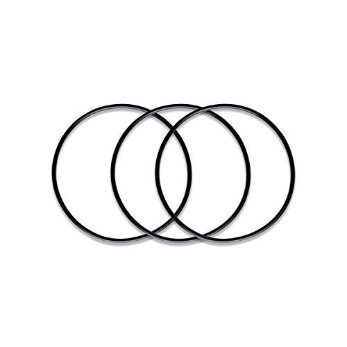 iSpring O-Ring for 10" Water Filter Housing Sump Oring Set of 3#ORFx3, Black, 3 Piece - Image 1