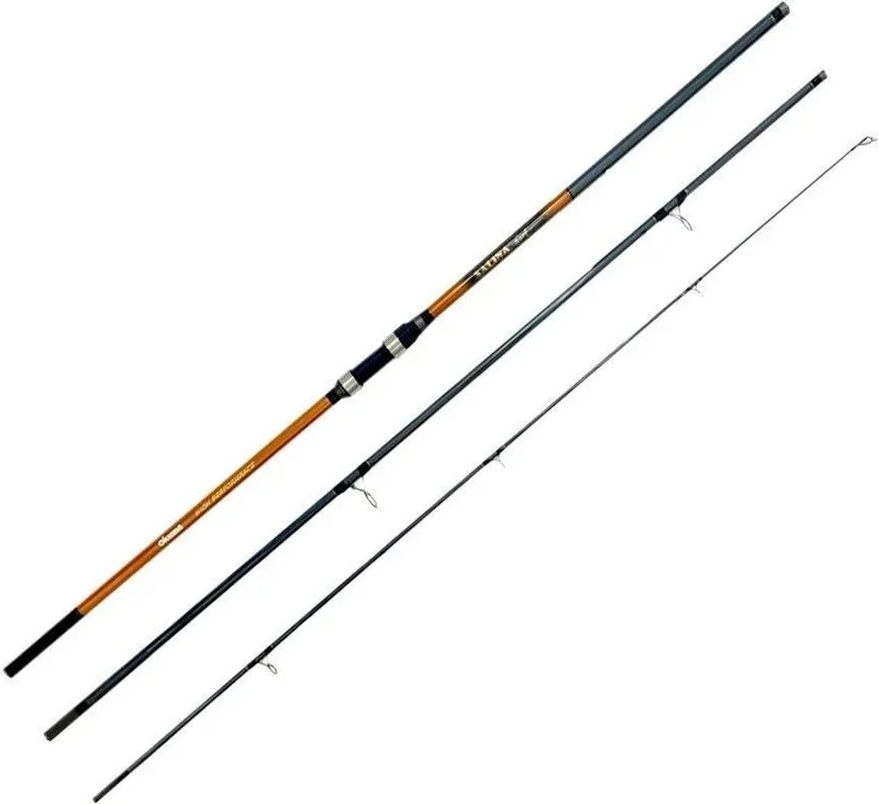 أوكوما Yekoutdoor Salina Surf Rod Set Salina Surf 14' 420 cm 3 Piece Surf Rod & ARIA-8000A Painting Silver 1bb Fishing Reel