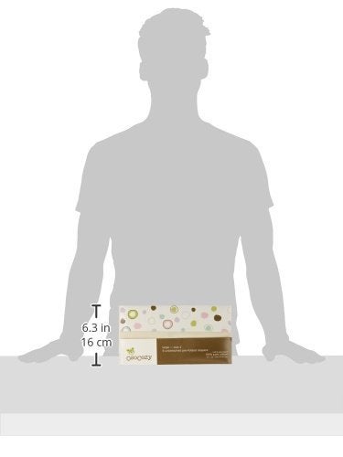 أوسوكوزي حفاضات أطفال من القماش غير المبيضة من Osocozy مقاس 2 (15-30 رطلاً) ناعمة ماصة ومتينة 100% من القطن الطبيعي غير مبيض اللون الطبيعي - 6 عبوات - Image 5