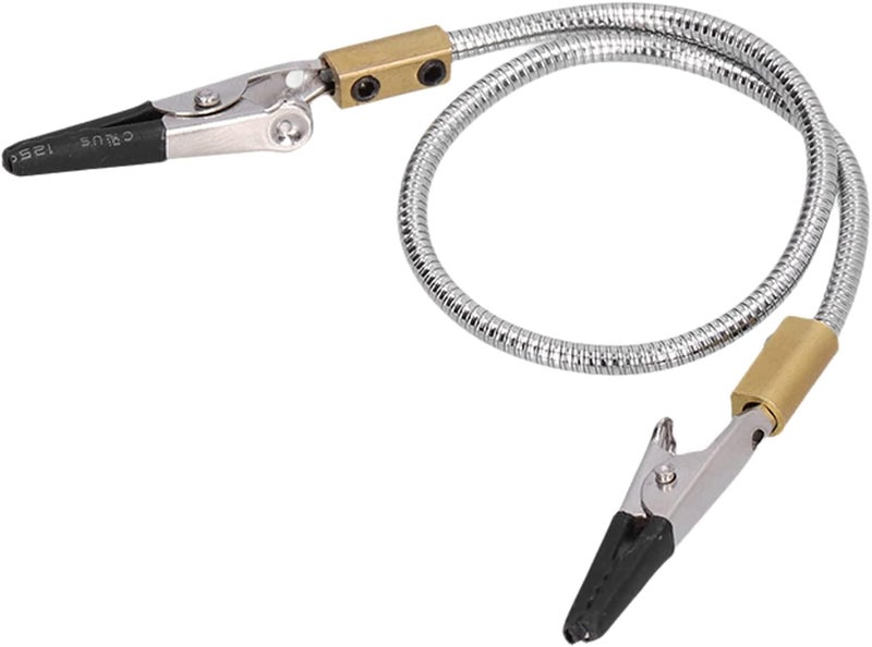 AYNEFY Soldering Helper Helping Hands, Alloy Steel Material Third Hand, Magnetic Helping Hand, The Bracket Can Be Bent at Will, Third Hand Soldering Helper - Image 4