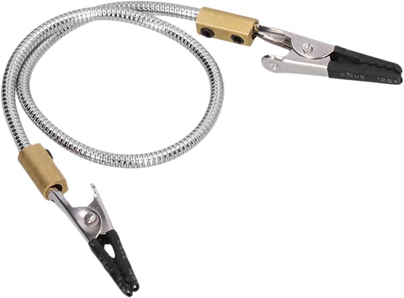 AYNEFY Soldering Helper Helping Hands, Alloy Steel Material Third Hand, Magnetic Helping Hand, The Bracket Can Be Bent at Will, Third Hand Soldering Helper - Image 1