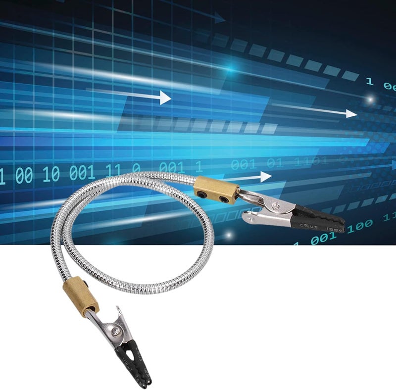 AYNEFY Soldering Helper Helping Hands, Alloy Steel Material Third Hand, Magnetic Helping Hand, The Bracket Can Be Bent at Will, Third Hand Soldering Helper - Image 2