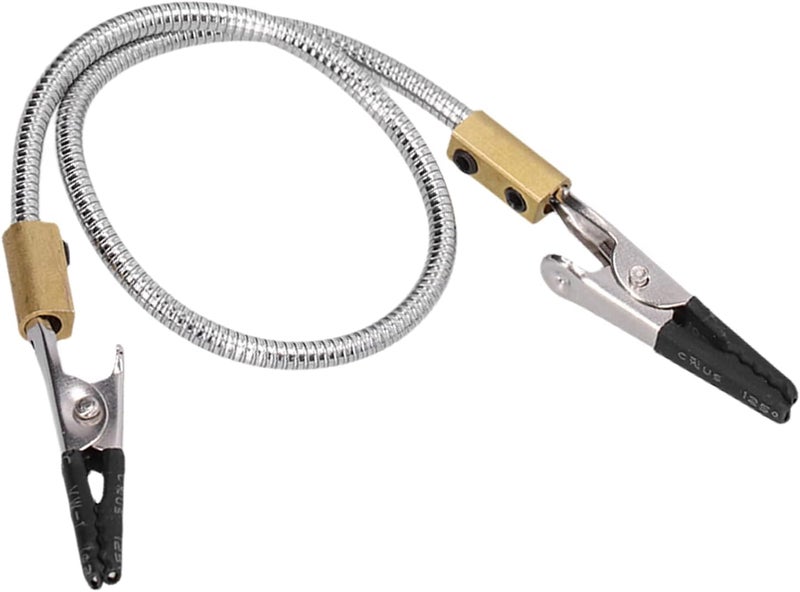 AYNEFY Soldering Helper Helping Hands, Alloy Steel Material Third Hand, Magnetic Helping Hand, The Bracket Can Be Bent at Will, Third Hand Soldering Helper - Image 3