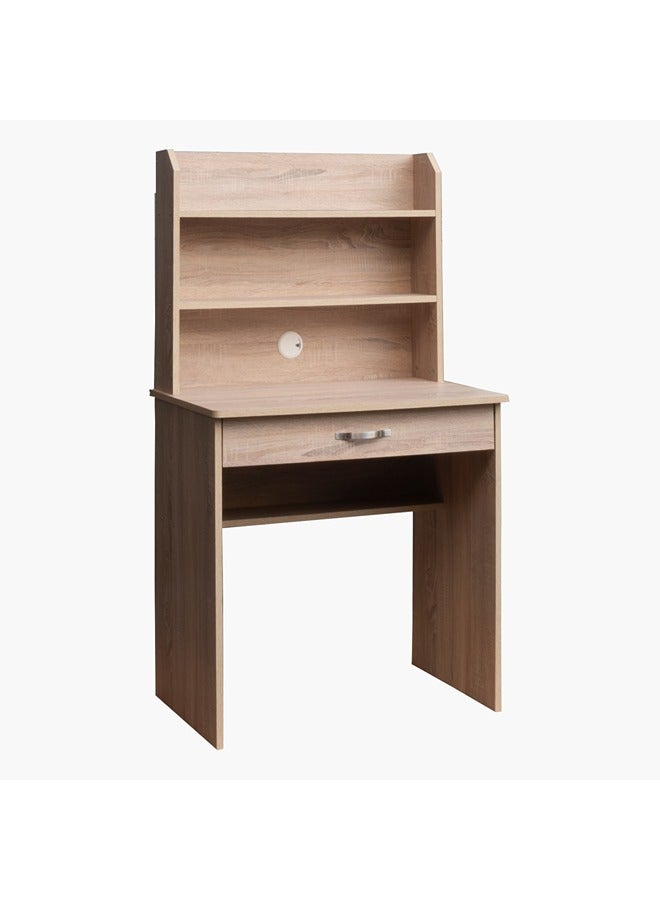 Home Box Jazz 1-Drawer Study Desk With Hutch 75 x 134 x 48 cm  - Image 2