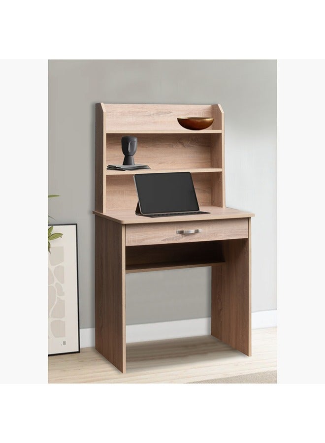 Home Box Jazz 1-Drawer Study Desk With Hutch 75 x 134 x 48 cm  - Image 1