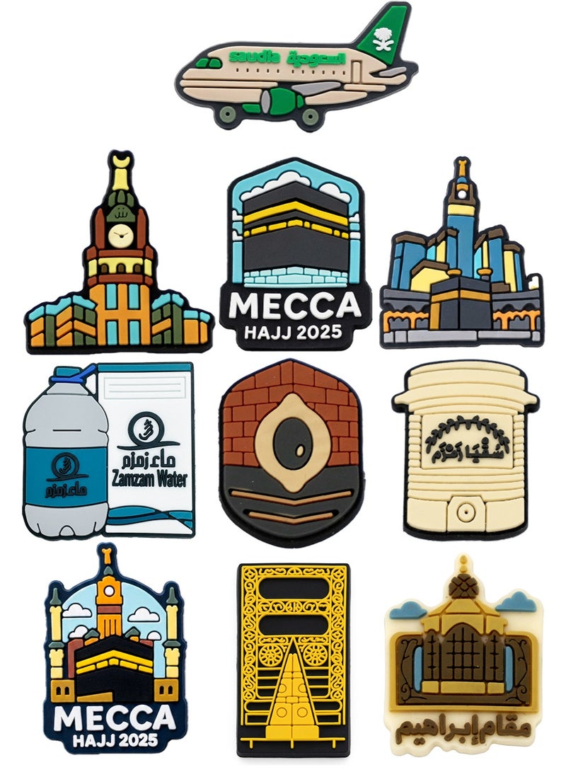 LNKOO 3D Silicon Stickers Collection – Makkah, Hajj & Umrah Designs - Image 1