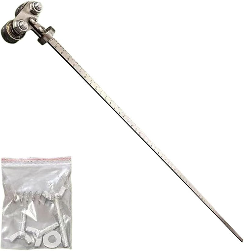 Ash Blue Straight Cut Ruler Circular Saw Track With Locking Mechanism Angle Calibration Tool 2x2x60cm - Image 1