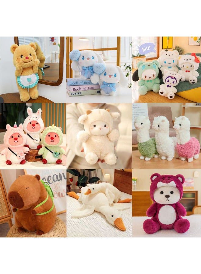 Custom Eight Inch Plush Toy Cartoon Doll Animal Plush Doll Pet Wedding Throw Gift Production-Specifications:Smiling Frog-Color:8inch (20- 25cm )