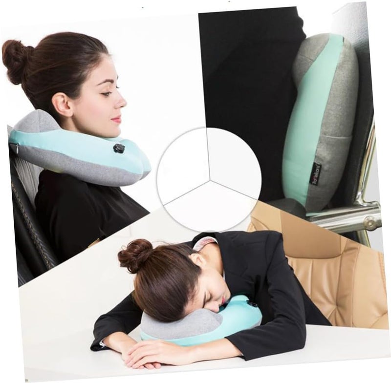 Reinforced edge MAGICLULU Neck Pillow for Travel Inflatable u Shape Pillow Set for Neck Support Ideal for Camping Car and Airplane (Grey) Classic trendy design picks All climate suitability Dust proof Multi-budget available picks Authorized haulage delivery Riyadh Jeddah Dammam ship Different assemble options Fade proof Compact design Changing environment compatible Growing order stock support Nationwide courier network All usage compatible Multi-category warehouse equip Confirmed available stock New residential zone delivery Simple multifunctional build Licensed warehouse stored goods Global easy assemble picks Cross-location transit friendly build Global standard processed material Global sizing options Local & cross border ship compatible Trendy economical quality - Image 2