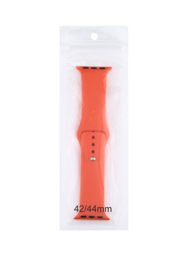 HuHa Silicone Watchband Replacement Strap For Apple Watch Series 7/6/5/4/3/2/1/SE 45/44/42mm Grey - Image 4