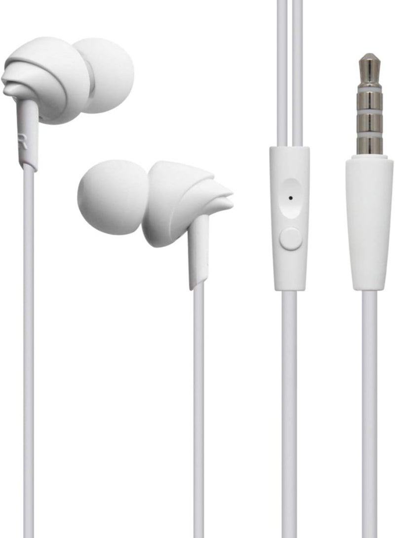 Rock Headset Rock Y1 Stereo Earphone WHITE-6950290616907 - Image 1