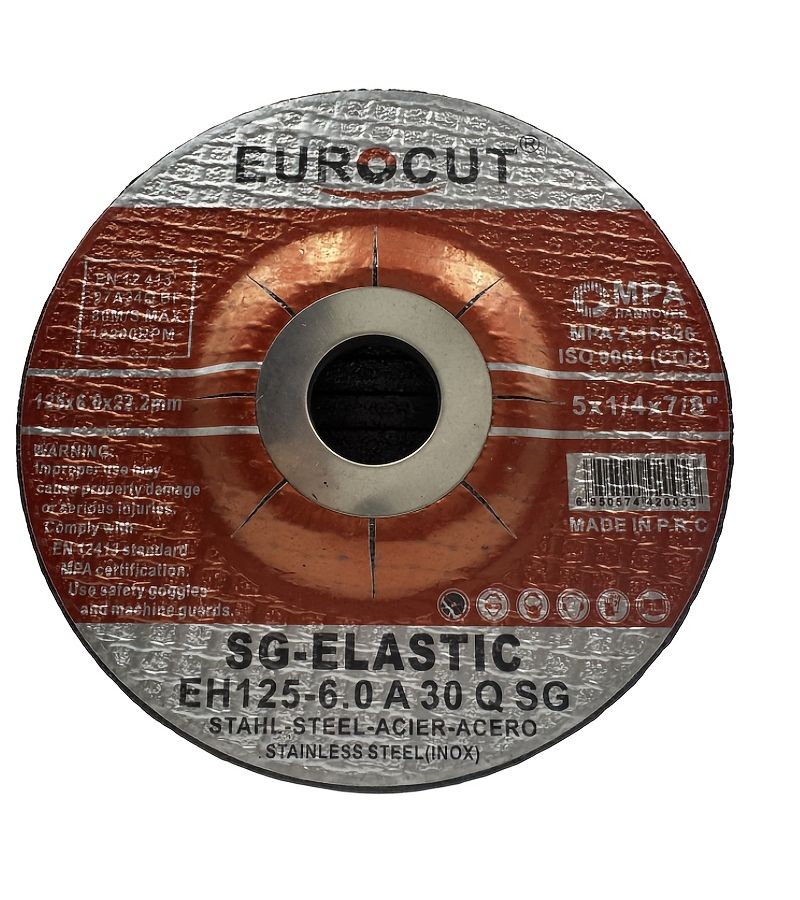 5 Inch 125mm Medium Grit Mesh Disc for Angle Grinder Rust Removal Welding - Image 1