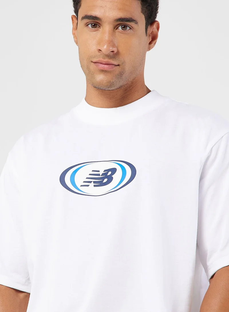 New Balance Hoops On Court T-Shirt