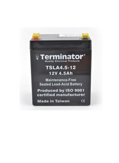 ترمينيتور بطارية حمض الرصاص المختومة من Terminator 12V-4.5Ah TSLA 4.5-12  - Image 1