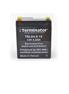 ترمينيتور بطارية حمض الرصاص المختومة من Terminator 12V-4.5Ah TSLA 4.5-12  - Image 2
