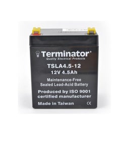 ترمينيتور بطارية حمض الرصاص المختومة من Terminator 12V-4.5Ah TSLA 4.5-12  - Image 3