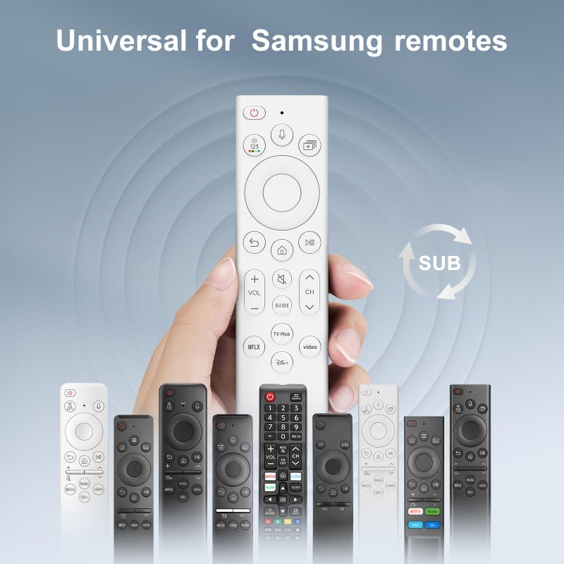 OMAIC Voice Replacement Remote Control for Samsung-Smart-TV, for All 2019-2025 Universal Samsung Frame Neo QLED UHD 4K/8K Series Smart TVs - Image 3