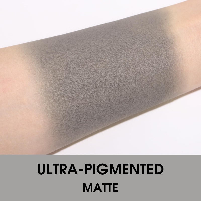 UCANBE Gray Single Eyeshadow Palette, Highly Pigmented Matte Eye Shadow Powder, Professional Long-Lasting Waterproof Makeup Palette - Image 3