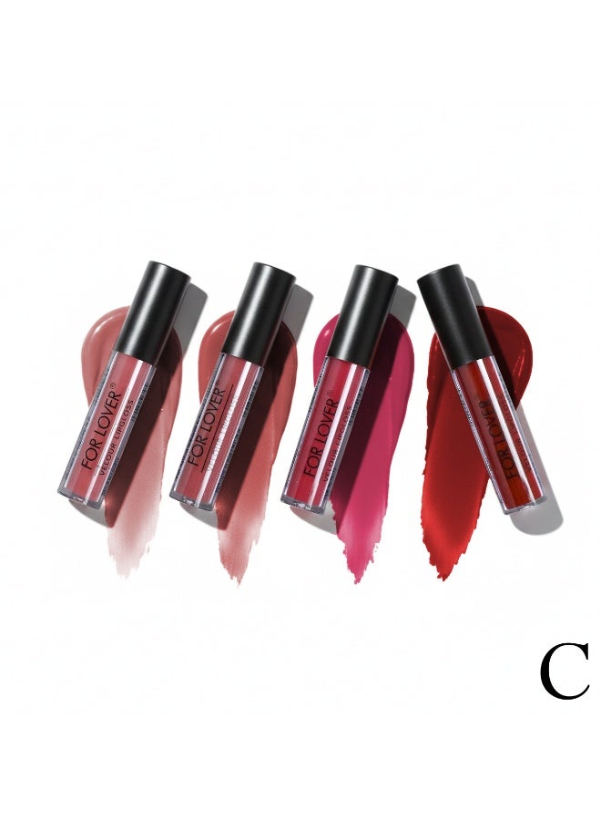 Lipstick set – 4 assorted colors for an attractive look