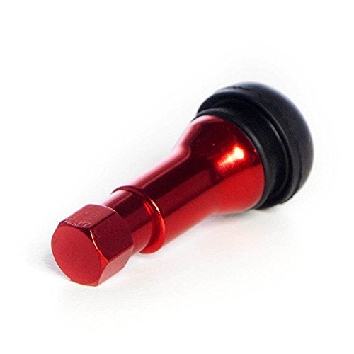 Circuit Performance Red Rubber Valve Stems TR413 30mm (Set of 4) - Image 3
